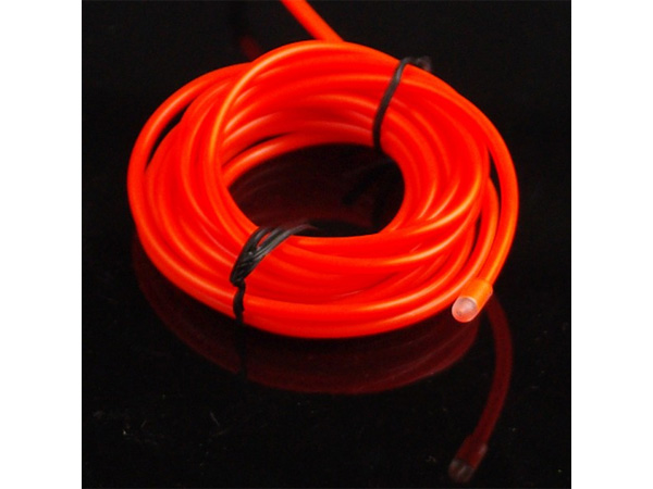 디바이스마트,LED/LCD > LED 관련 상품 > EL Wire/tape/sheet,DFROBOT,1m EL Wire - orange [DFR0185-O],사이즈 : 1M / 전압 : 20V ~ 220V / 색상 : 오렌지(Orange)