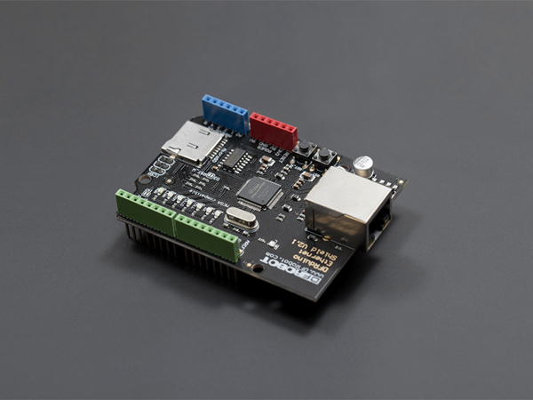 DFRduino Ethernet Shield (Support Mega and Micro SD)[DFR0125]