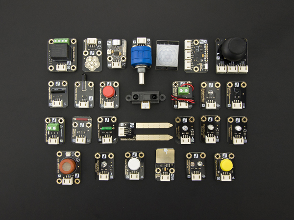 아두이노용 27종 센서키트 Gravity: 27 Pcs Sensor Kit for Arduino [KIT0011]