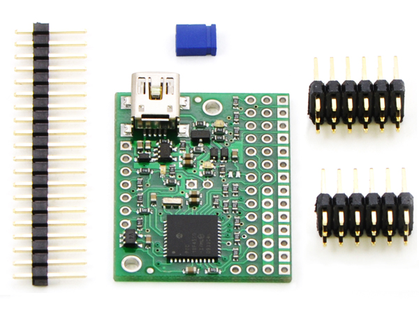 디바이스마트,기계/제어/로봇/모터 > 모터드라이버 > 서보모터 드라이버,Pololu,Mini Maestro 12-Channel USB Servo Controller (Partial Kit) #1353,약 2.8cm x 3.6cm. 서보컨트롤러 및 I/O 보드. (조립용) 컨트롤 수단 : USB, TTL (5V) serial, 내장된 프로토콜을 통한 배터리 구동. Pulse rate : 1 ~ 333 Hz (설정가능) / Wide pulse range : 64 ~ 4080 μs