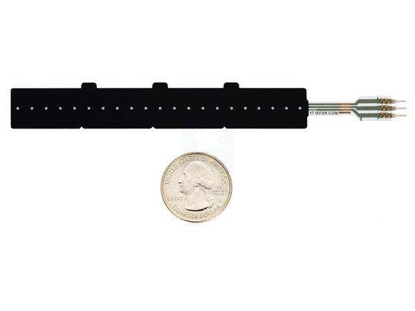 디바이스마트,센서 > 압력/힘(Force)센서 > 압력센서/트랜스듀서,Pololu,Force-Sensing Linear Potentiometer: 4.0″×0.4″ Strip, Customizable Length #2730,압력의 크기 및 위치까지 측정 가능/ 길이 4인치(10cm), 원하는 길이(1