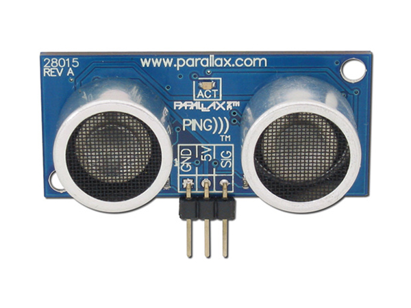디바이스마트,MCU보드/전자키트 > 센서모듈 > 라이다/거리/초음파/라인 > 초음파,Pololu,Parallax PING))) Ultrasonic Sensor #28015,측정 범위 2cm ~ 3.0m / 작동확인 LED 장착 / 핀헤더 포함 / 작동 전압 3.3 ~ 5V