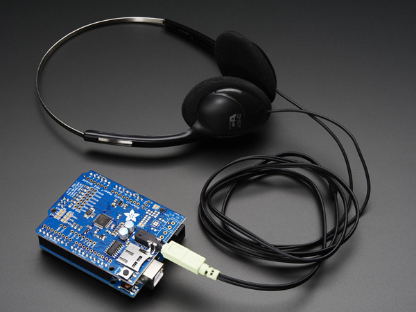 Adafruit 'Music Maker' MP3 Shield for Arduino (MP3/Ogg/WAV...) [ada-1790]