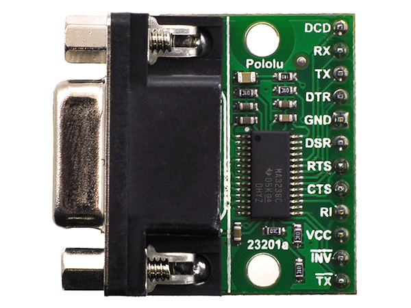 디바이스마트,MCU보드/전자키트 > 개발용 장비 > 기타 컨버터,Pololu,Pololu 23201a Serial Adapter Fully Assembled #126,시리얼 포트 아답터(RS-232 아답터) / 3 ~ 5.5V 지원 / DB9 커넥터의 모든 시그널라인을 가능하게 해줍니다.