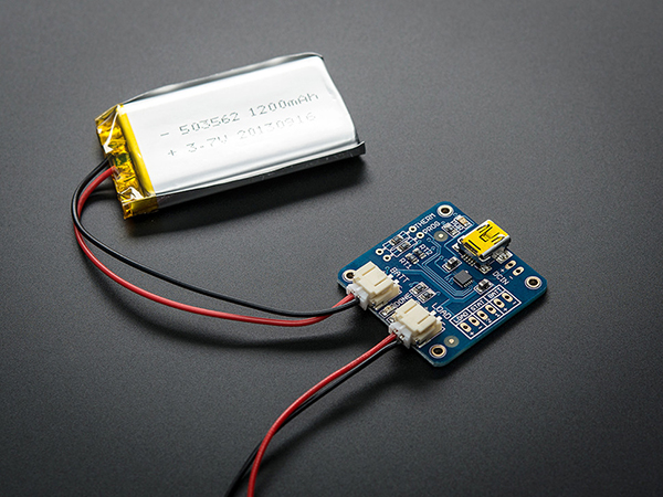 디바이스마트,MCU보드/전자키트 > 전원/신호/저장/응용 > 무선충전/배터리/전원,Adafruit,USB LiIon/LiPoly charger - v1.2 [ada-259],MCP73833 기반 리튬 이온, 리튬 폴리머 충전기 / USB mini-B 포트 / 3 단계 충전 - 프리컨디셔닝, 정류(500mA)충전, 세류(저전압)충전 / 저항 선택에 따라서 100mA~1000mA까지 설정 가능 / 3개의 인디케이터 LED / JST 케이블 포함