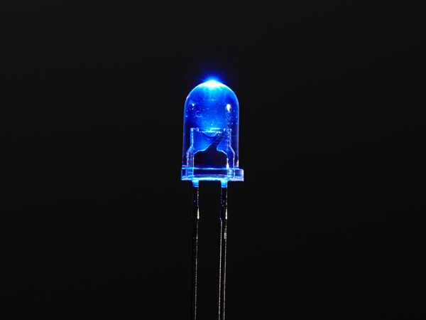 디바이스마트,LED/LCD > 일반 LED부품 > 투명원형라운드 LED > 5파이,Adafruit,Super Bright Blue 5mm LED (25 pack) [ada-301],사이즈 : 5파이 , 5mm / 전압 : 3.2~3.8V / 전류 : 30mA / 색상 : 블루(Blue)