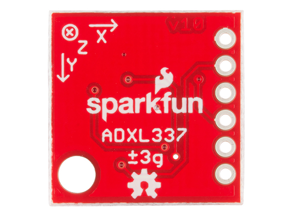 디바이스마트,MCU보드/전자키트 > 센서모듈 > 가속도/자이로/지자기 > 가속도,SparkFun,SparkFun Triple Axis Accelerometer Breakout - ADXL337 [SEN-12786],ADXL337 / 저전력 3축 가속도 센서 모듈 / ±3g