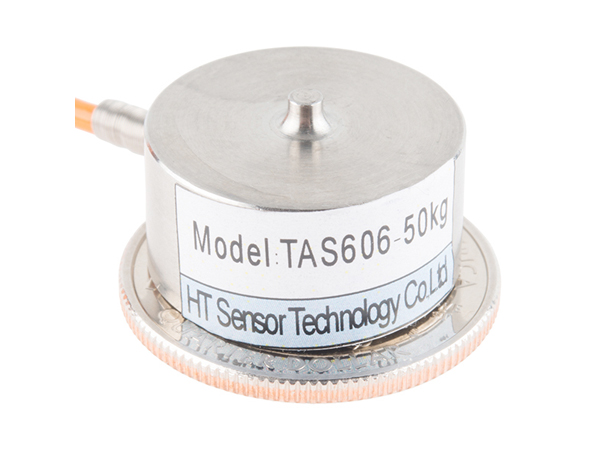 디바이스마트,계측기/측정공구 > 로드셀 > 기타,SparkFun,Load Cell - 50kg, Disc (TAS606) [SEN-13331],single disc load cell(strain gauge) / up to 50kg of pressure (force) / 20mm x 11mm, 2000m Wire