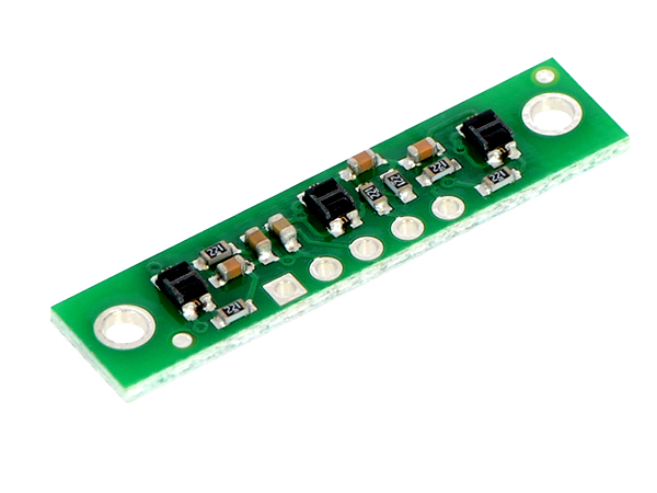 디바이스마트,MCU보드/전자키트 > 센서모듈 > 라이다/거리/초음파/라인 > 적외선(IR)/라인,Pololu,QTR-3RC Reflectance Sensor Array #2457,digital I/O-measurable voltage output 제품 / Operating voltage: 5.0 V / 최적 측정 거리: 3 mm / 최대 측정 거리: 6 mm