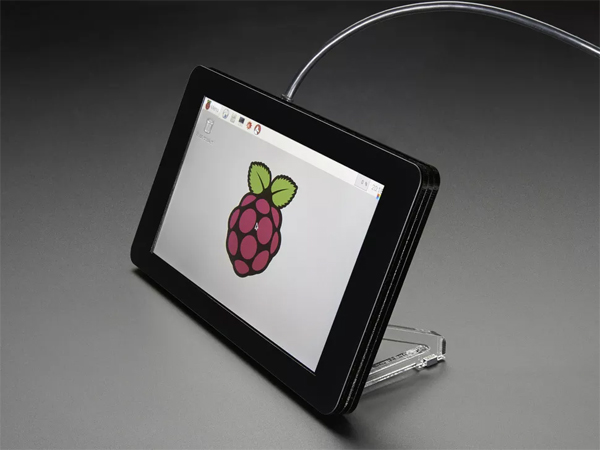 Pimoroni Raspberry Pi 7' Touchscreen Display Case - Noir  [ada-2033]