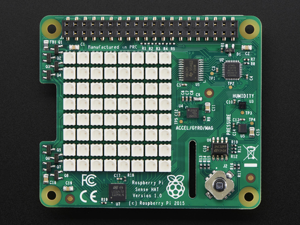 Raspberry Pi Sense HAT - For the Pi 2 / B+ / A+  [ada-2738]