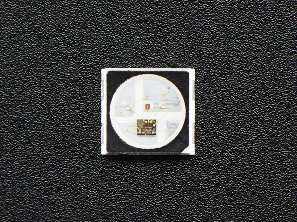 디바이스마트,LED/LCD > SMD LED(칩타입) > 3528 사이즈,Adafruit,NeoPixel Mini 3535 RGB LEDs w/ Integrated Driver Chip - Black - Pack of 10  [ada-2686],3.5mm x 3.5mm x 0.95mm