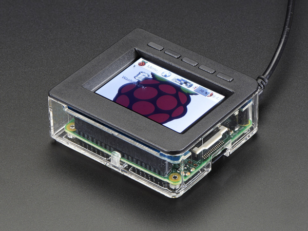 Faceplate and Buttons Pack for 2.4' PiTFT HAT - Raspberry Pi A+  [ada-2808]