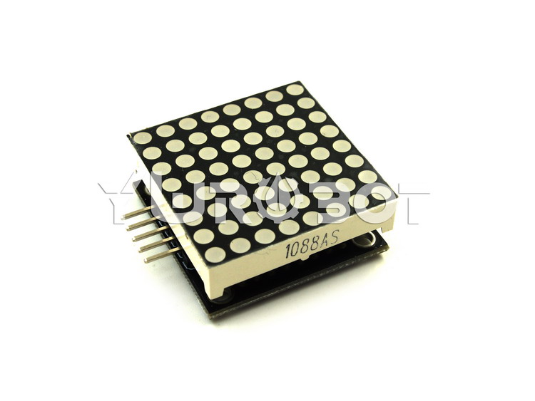 디바이스마트,오픈소스/코딩교육 > 아두이노 > LED/LCD모듈,YwRobot,8 X 8 LED 도트 매트릭스 모듈 [DIS040007],Color: Red  Voltage: 5V Chip: MAX7219 LED: 8 * 8 common cathode lattice, removable