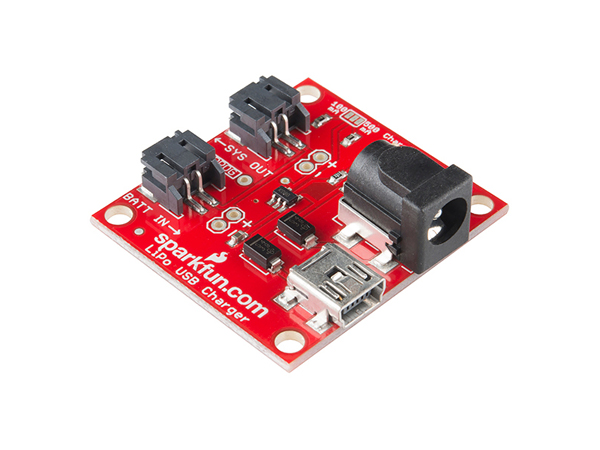 SparkFun USB LiPoly Charger - Single Cell [PRT-12711]
