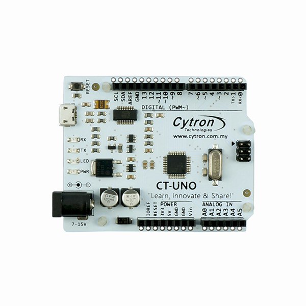 디바이스마트,오픈소스/코딩교육 > 아두이노 > 호환보드,Cytron,Cytron UNO - Arduino UNO Compatible [CT-UNO],Arduino Uno의 Cytron 버전