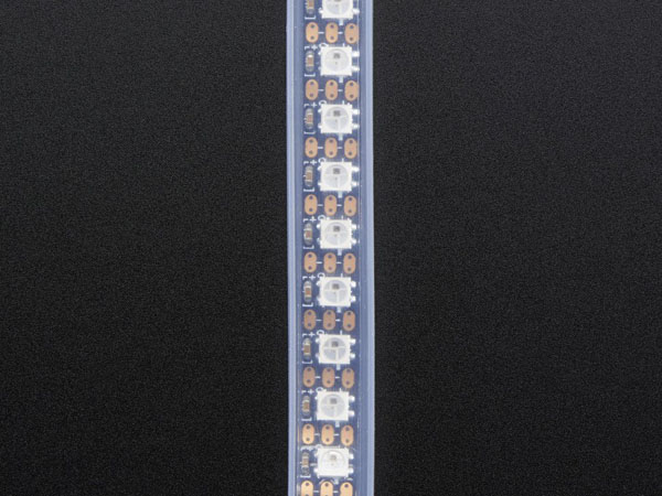 디바이스마트,LED/LCD > LED 인테리어조명 > LED 스트립,Adafruit,Adafruit Mini Skinny NeoPixel Digital RGB LED Strip - 144 LED/m - 1m BLACK [ada-2970],144 digitally-addressable 미니 픽셀 LED 1M입니다. 7.5mm의 폭으로 매우 얇은 크기를 자랑합니다.