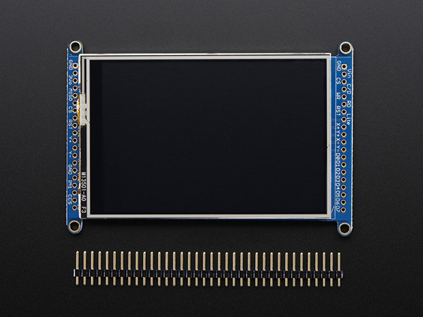 디바이스마트,MCU보드/전자키트 > 디스플레이 > LCD/OLED,Adafruit,3.5' TFT 320x480 + Touchscreen Breakout Board w/MicroSD Socket - HXD8357D [ada-2050],3.5인치 6 화이트 LED 백라이트 LCD입니다. 480x320 픽셀의 독립적인 RGB 픽셀 제어가 가능합니다.
