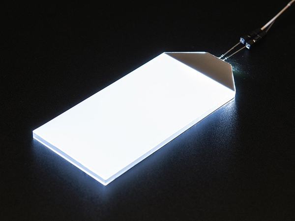 디바이스마트,LED/LCD > 일반 LED부품 > 직사각형 LED,Adafruit,White LED Backlight Module - Large 45mm x 86mm [ada-1621],사이즈 : 45mmx86mm / 전압 : 3.3V / 전류 : 20mA / 전력 : 90mW / 색상 : 화이트(White)