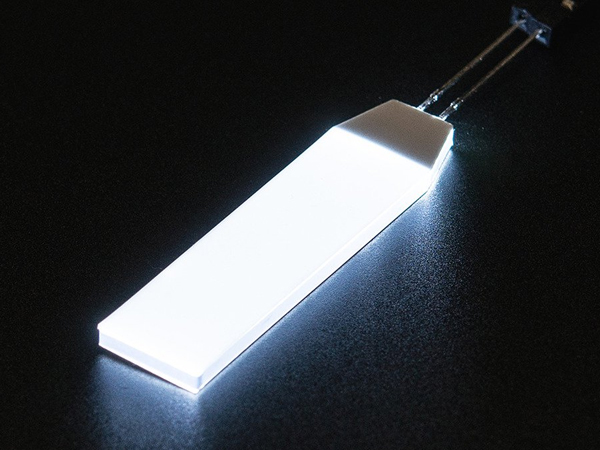 디바이스마트,LED/LCD > 일반 LED부품 > 직사각형 LED,Adafruit,White LED Backlight Module - Small 12mm x 40mm [ada-1626],사이즈 : 12mmx40mm / 전압 : 3.3V / 전류 : 25mA / 전력 : 90mW / 색상 : 화이트(White)