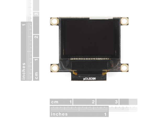 디바이스마트,MCU보드/전자키트 > 디스플레이 > LCD/OLED,SparkFun,Serial Miniature OLED Module - 0.96' (uOLED-96-G2 GFX)  [LCD-11315],GOLDELOX-GFX2 그래픽 프로세서를 탑재한 0.96인치 OLED 모듈입니다.