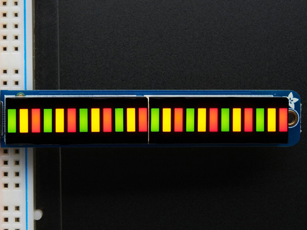 Bi-Color (Red/Green) 24-Bar Bargraph w/I2C Backpack Kit [ada-1721]