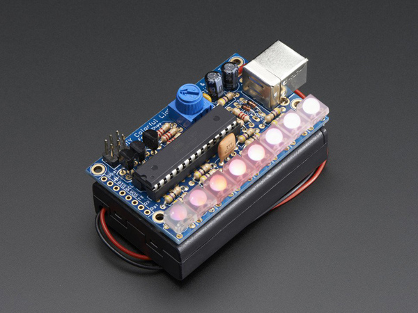 디바이스마트,MCU보드/전자키트 > 디스플레이 > LED,Adafruit,MiniPOV 4 Kit - DIY Full-Color POV and Light Painting Kit - v4.0 [ada-1776],풀컬러 RGB LED가 장착되어 있으며 USB로 프로그래밍이 가능합니다. AAA배터리가 필요합니다. 
