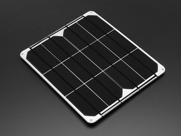 디바이스마트,전원/파워/배터리 > 솔라패널 > 5.5V,Adafruit,Colossal 6V 9W Solar Panel [ada-2747],6볼트 9와트의 솔라 패널입니다. 방수 및 긁힘 방지, UV 방지기능이 있습니다.