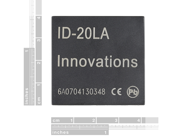 디바이스마트,오픈소스/코딩교육 > 아두이노 > 통신모듈,SparkFun,RFID Reader ID-20LA (125 kHz) [SEN-11828],안테나가 내장된 제품으로 125KHz RFID 카드를 읽을 수 있습니다.