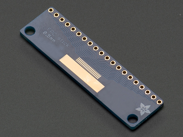 디바이스마트,커넥터/PCB > PCB기판/관련상품 > IC 변환기판 > SMT/FFC/FPC,Adafruit,Adafruit FPC Stick - 20 Pin 0.5mm/1.0mm Pitch Adapter [ada-1325],0.5mm / 1mm로 구성된 더블 사이드 PCB 스틱입니다.