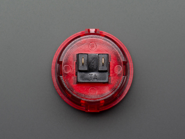 디바이스마트,스위치/부저/전기부품 > 스위치 > 푸쉬버튼 스위치 > 비조광형 스위치,Adafruit,Arcade Button - 30mm Translucent Red [ada-473],직경 30mm 의 반투명한 아케이드 푸쉬버튼입니다.