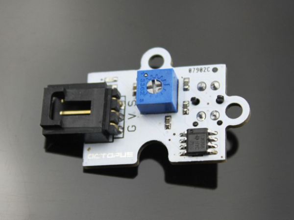 디바이스마트,MCU보드/전자키트 > 센서모듈 > 라이다/거리/초음파/라인 > 적외선(IR)/라인,ELECFREAKS,옥토퍼스 TCRT5000 추적 센서 모듈 Octopus Hunt Sensor [EF04002],TCRT5000 광전소자(photoelectric sensitive element) 기반 라인 검출 센서 또는 라인 추적 센서 모듈 / 반사된 적외선 신호를 탐지 / 다양한 분야(흑,백 라인 탐지 또는 장애물 탐지, 팩스기기나 종이 분쇄기의 파쇄 탐지 등)에 응용 가능