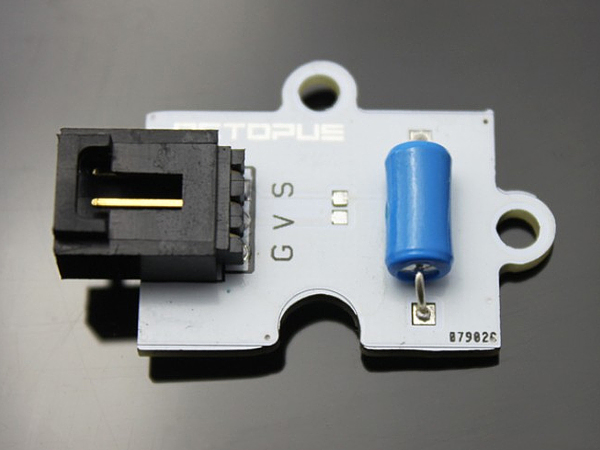 디바이스마트,MCU보드/전자키트 > 센서모듈 > 기울기/진동/충격/터치 > 진동/충격/충돌,ELECFREAKS,옥토퍼스 진동 센서 모듈 Octopus Vibration Sensor [EF04014],아두이노의 D13 포트 LED를 통해서 진동의 유무를 확인할 수 있는 진동 센서 모듈 / 움직임이 없을 때는 LED가 꺼져있고, 움직임이 감지되면 LED가 켜지는 반응을 보여줍니다 / 작동 전압 : 5V / 아날로그 센서케이블 포함