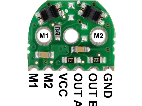 디바이스마트,기계/제어/로봇/모터 > 로봇부품 > 제어기(컨트롤러)/엔코더,Pololu,Optical Encoder Pair Kit for Micro Metal Gearmotors, 3.3V #2591,LP, MP, or HP micro metal gearmotor 시리즈용 3.3V quadrature Optical Encoder (Extended back shaft 버전 전용) / 주의 : HPCB micro metal gearmotors 시리즈와는 호환되지 않습니다 / 고급 사용자용(엔코더 장착 및 데이터 분석에 어려움을 느끼지 않는 사용자 권장)