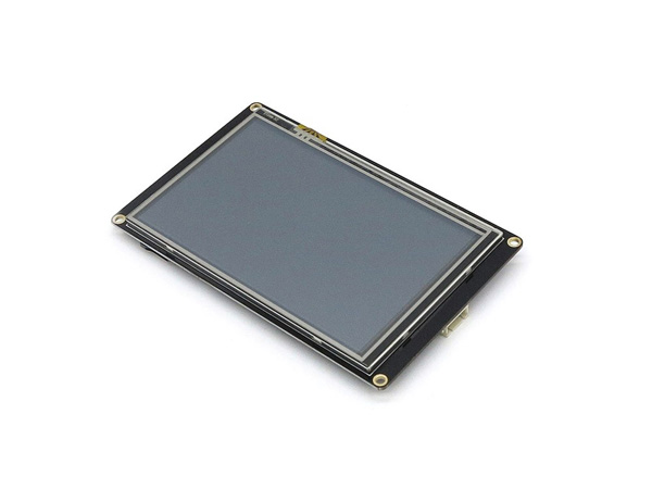 디바이스마트,LED/LCD > LCD COLOR > 칼라터치 LCD패널 > 6인치 이하,Iteadstudio,Nextion HMI LCD, 감압식 터치, 5인치 NX8048K050 , 고급형,5인치 HMI Touch Display / Support built-in RTC / Instruction buffer: 1024 byte / Resolution：800×480 pixel / size: 133.5mm(L) × 84mm(W) × 6.8mm(H)