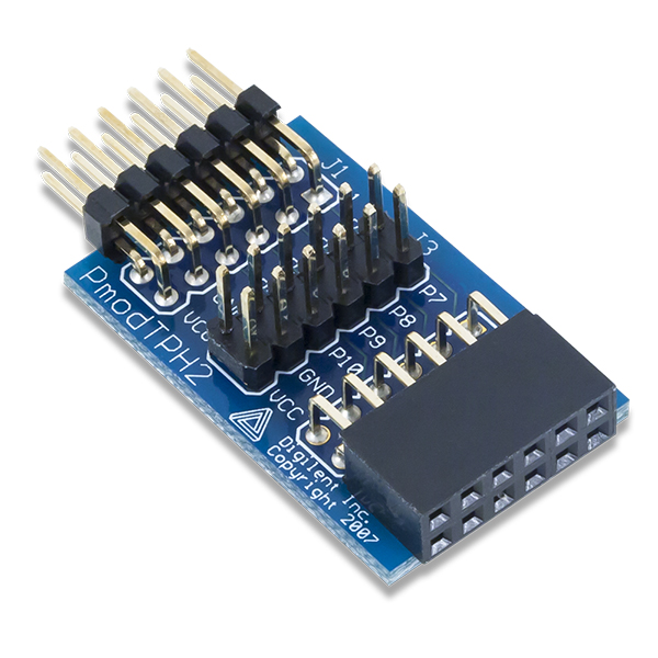 디바이스마트,MCU보드/전자키트 > 프로세서/개발보드 > Digilent > Pmod Modules,Digilent,PmodTPH2: 12-pin Test Point Header 410-135,410-135 / 손쉽게 GPIO 각 핀을 통과하는 신호를 테스트할 수 있는 12개의 외부 핀헤더 / 3.3 cm × 2.0cm