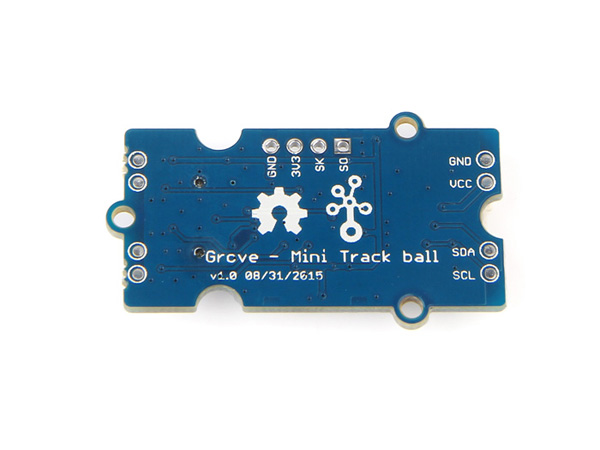 디바이스마트,MCU보드/전자키트 > 버튼/스위치/제어/RTC > RTC/타이머,Seeed,Grove - Mini Track Ball [101020091],STM32F103C8T6 과 AN48841B가 탑재된 미니 트랙볼 모듈입니다.