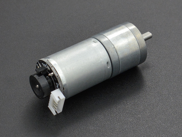 금속 DC 기어드 모터 (인코더포함) - 6V 100RPM 6.5Kg.cm [FIT0522]
