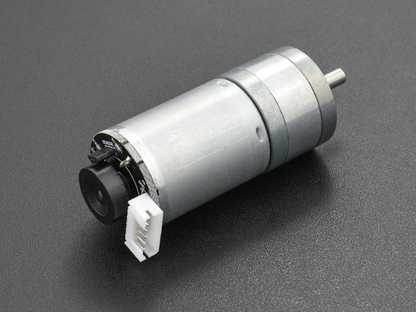 금속 DC 기어드 모터 (인코더포함) - 6V 300RPM 3.6Kg.cm [FIT0520]