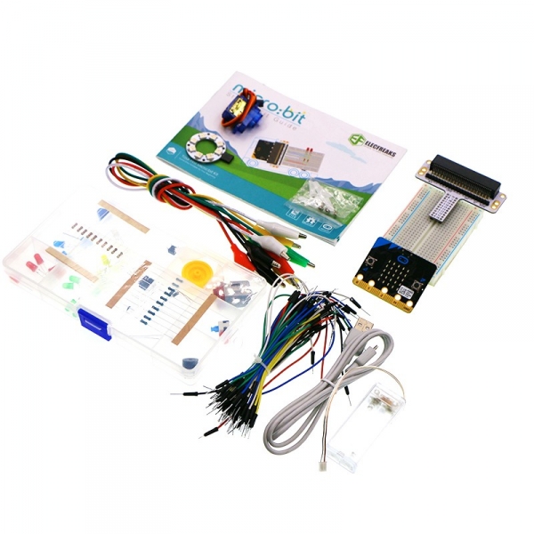 디바이스마트,오픈소스/코딩교육 > Micro:Bit > 교육용키트,ELECFREAKS,마이크로비트 스타터키트 ElecFreaks Micro:bit Starter Kit [EF08179],마이크로비트 초보자 키트 /  LED, button, buzzer, temperature sensor 등 기본적인 부품으로 구성되어 있습니다. / 마이크로비트 보드 포함