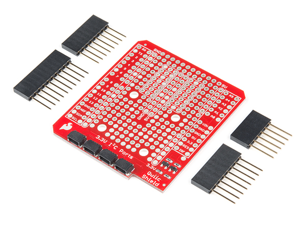 스파크펀 SparkFun Qwiic Shield for Arduino [DEV-14352]