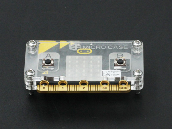 디바이스마트,오픈소스/코딩교육 > Micro:Bit > 케이스/악세사리,ELECFREAKS,마이크로비트 투명 아크릴케이스 Micro:case Transparent Acrylic Case For Microbit [EF11081],Microbit 보드용 투명 아크릴 엔클로저 / 보드 불포함
