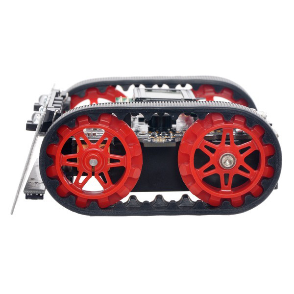 디바이스마트,기계/제어/로봇/모터 > 로봇부품 > 바퀴/휠 > 트랙 바퀴,Pololu,Pololu 22T Track Set - Red #3031,트랙 바퀴 세트 / 22T 실리콘 트랙, 2T 35mm 빨간색 드라이브 스프로킷(3mm D- 샤프트에서 작동), 2T 아이들러 스프로킷 포함
