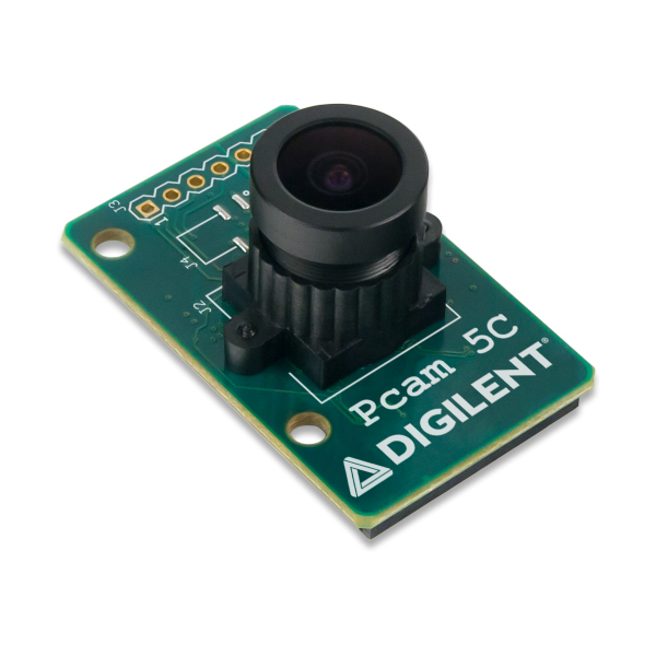 디바이스마트,MCU보드/전자키트 > 인공지능/임베디드/산업용 > 인공지능/머신러닝 > 카메라/비젼,Digilent,Pcam 5C: 5 MP Fixed Focus Color Camera Module 410-358,410-358 / FPGA 개발 보드와 함께 사용가능한 컬러 카메라 모듈로 Omnivision OV5640을 중심으로 설계됨 / 자동 화이트 밸런스, 자동 검정 레벨 교정, 채도, 색조, 감마 및 선명도 조절 등 다양한 이미지 품질 향상을 위한 기능이 포함되어 있음