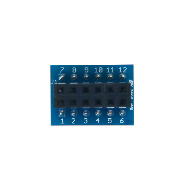 디바이스마트,MCU보드/전자키트 > 프로세서/개발보드 > Digilent > Pmod Modules,Digilent,Pmod DIP: DIP to 12-pin Pmod Adapter 410-261,410-261 / 2x6 핀 Digilent Pmod 커넥터가있는 12 핀 DIP 모듈로 12핀 Pmod를 브레드보드 폼팩터에 쉽게 연결 가능
