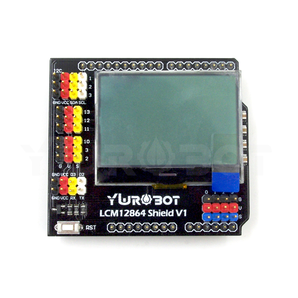 디바이스마트,LED/LCD > LCD COLOR > 칼라터치 LCD패널 > 3.5인치 이하,YwRobot,아두이노용 LCM12864 LCD 디스플레이 확장 보드 [ARD080602],LCD+확장포트,Arduino UNO R3보드에 직접연결,케이블 필요없음. /흰색 바탕 검정색 글씨