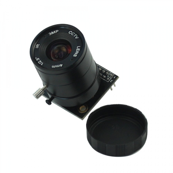 디바이스마트,MCU보드/전자키트 > 카메라/비디오 > 일반카메라,ArduCAM,5메가 픽셀 카메라 모듈 5 Mega pixel Camera Module OV5642 /w CS mount Lens [B0019],활성 어레이 크기 : 2592 x 1944 / 5 메가 픽셀 (2592 × 1944) : 15fps (5 메가 픽셀에서 축소)  / 전원: 코어 : 1.5VDC + 5 % (내부 레귤레이터)  /  Arduino 카메라 실드를 사용하여 Arduino 보드에 연결하거나  USB 카메라 실드를 사용하여 Raspberry pi 보드에 연결해야합니다. (카메라실드 미포함)