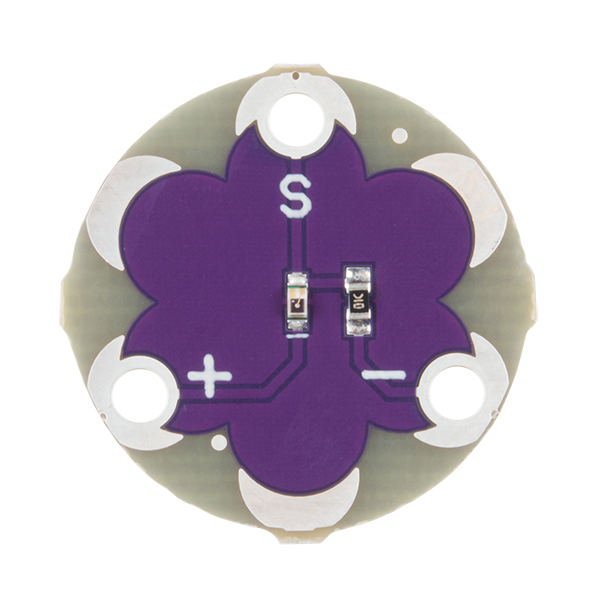 디바이스마트,MCU보드/전자키트 > 전원/신호/저장/응용 > 웨어러블 > 보드/모듈/키트,SparkFun,스파크펀 릴리패드 광센서 LilyPad Light Sensor [DEV-14629],ALS-PT19 광 센서가 내장 된 바로 잡을 수있는 브레이크 아웃 보드로, 바로 사용 가능 / 각 센서는 주변 조명의 레벨에 따라 0V ~ 3.3V의 전압을 출력