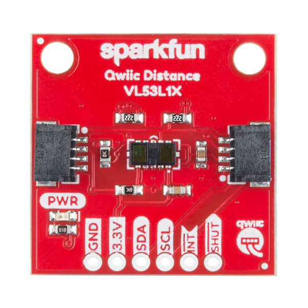 디바이스마트,MCU보드/전자키트 > 센서모듈 > 라이다/거리/초음파/라인 > 거리/근접,SparkFun,스파크펀 거리센서 모듈 SparkFun Distance Sensor Breakout - 4 Meter, VL53L1X (Qwiic) [SEN-14722],40mm에서 4m 거리의 &#8203;&#8203;물체까지의 거리 측정 가능 / 작동 전압 : 2.6V ~ 3.5V