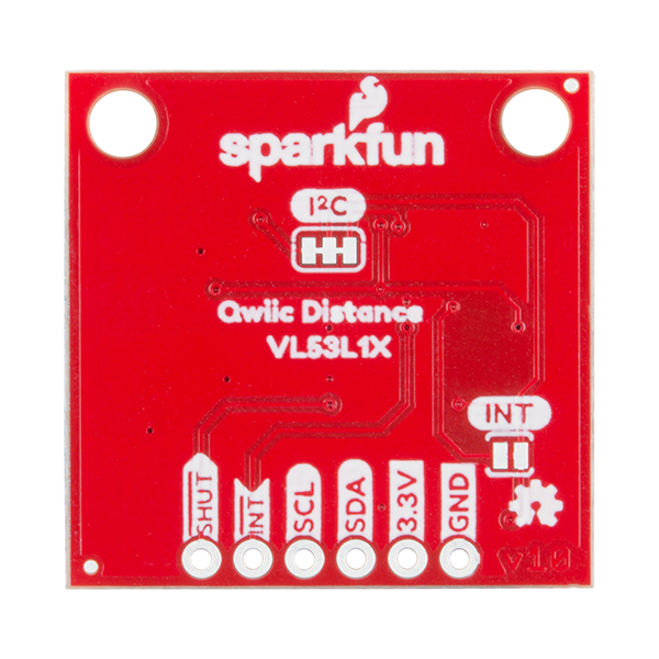 디바이스마트,MCU보드/전자키트 > 센서모듈 > 라이다/거리/초음파/라인 > 거리/근접,SparkFun,스파크펀 거리센서 모듈 SparkFun Distance Sensor Breakout - 4 Meter, VL53L1X (Qwiic) [SEN-14722],40mm에서 4m 거리의 &#8203;&#8203;물체까지의 거리 측정 가능 / 작동 전압 : 2.6V ~ 3.5V